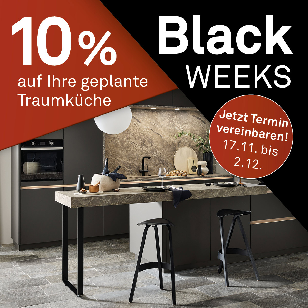 TRAUMKÜCHE SICHERN UND SPAREN!