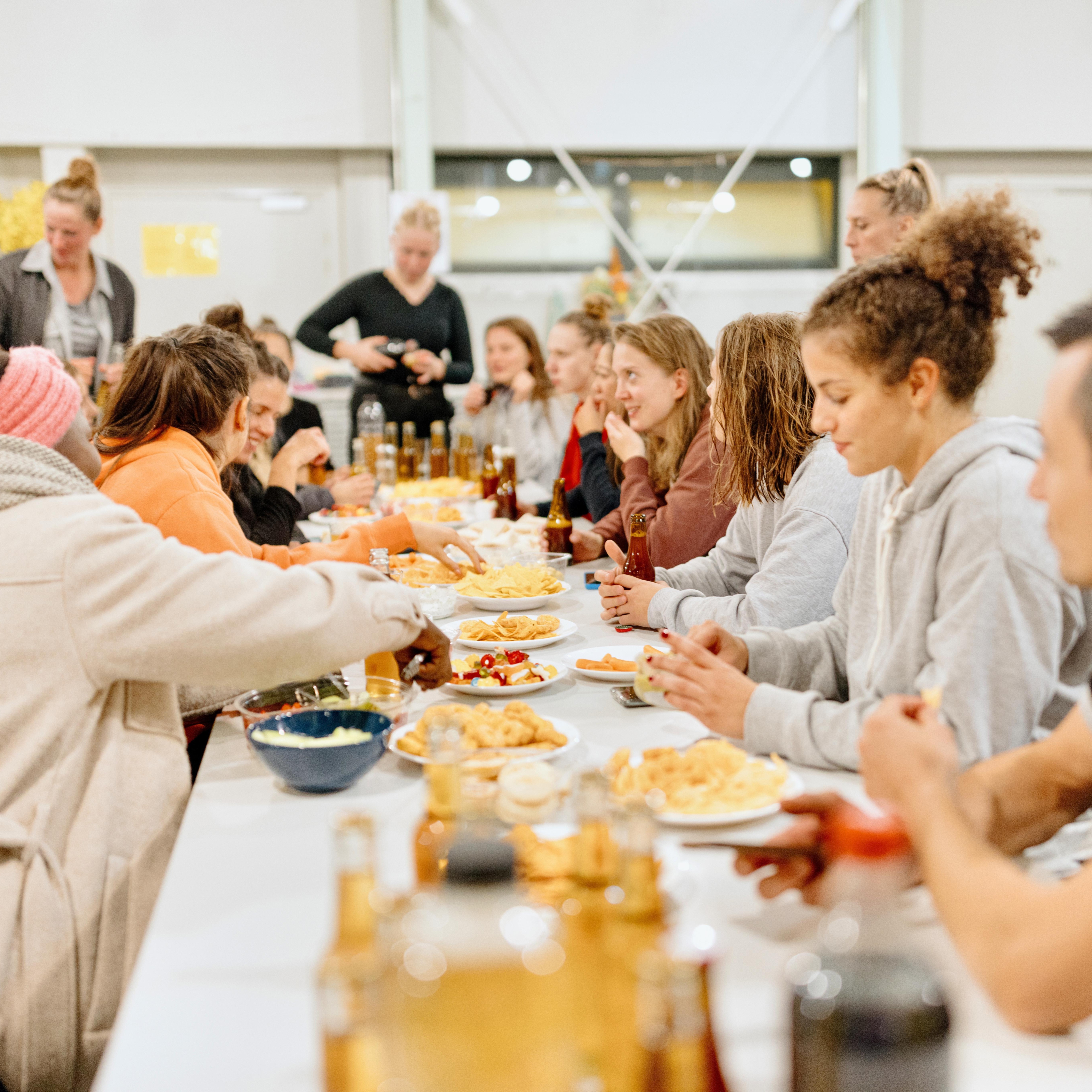 Liveküche in Emleben Team Event