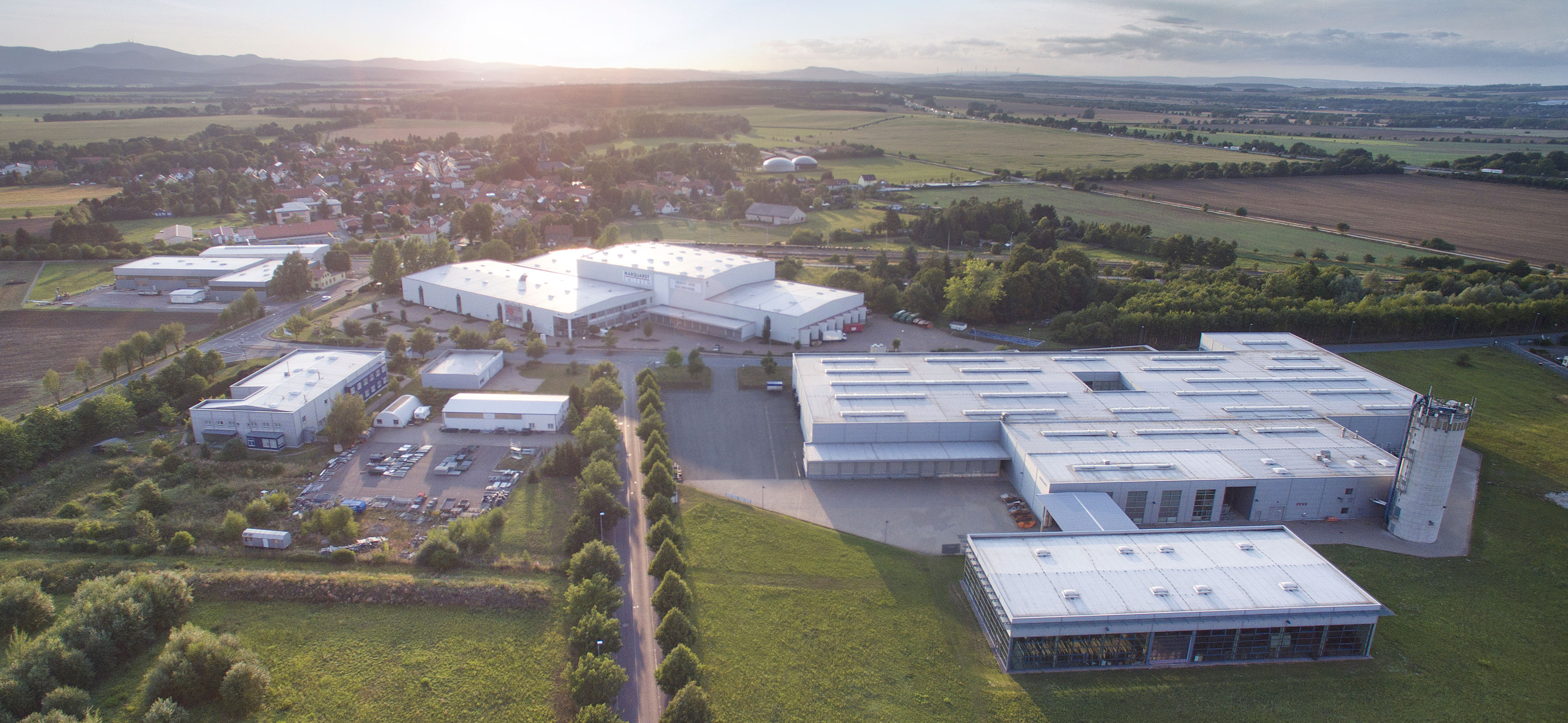 Marquardt Küchen Luftaufnahme Emleben