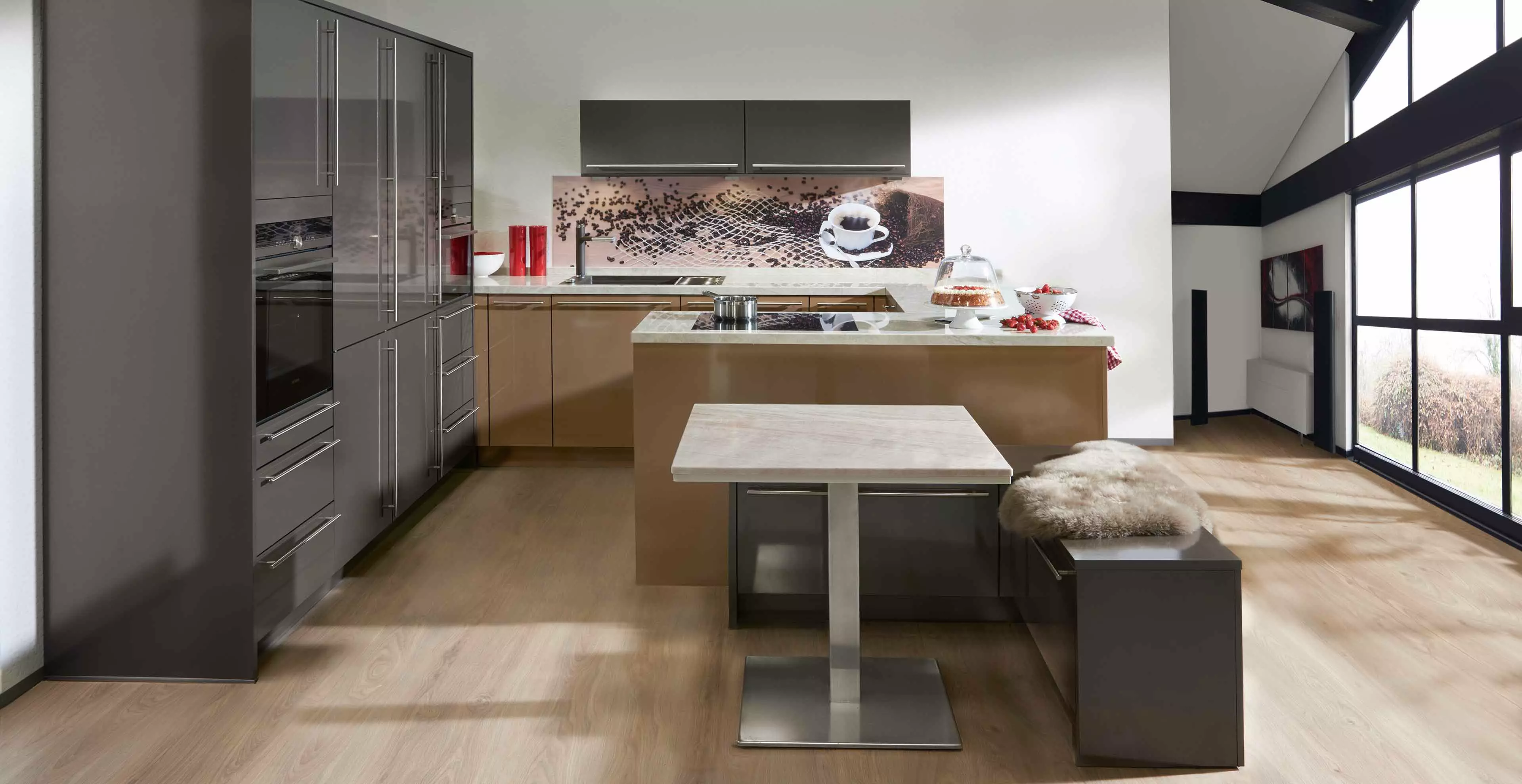 Marquardt Küchen: Nde Nischengestaltung Aus Naturstein