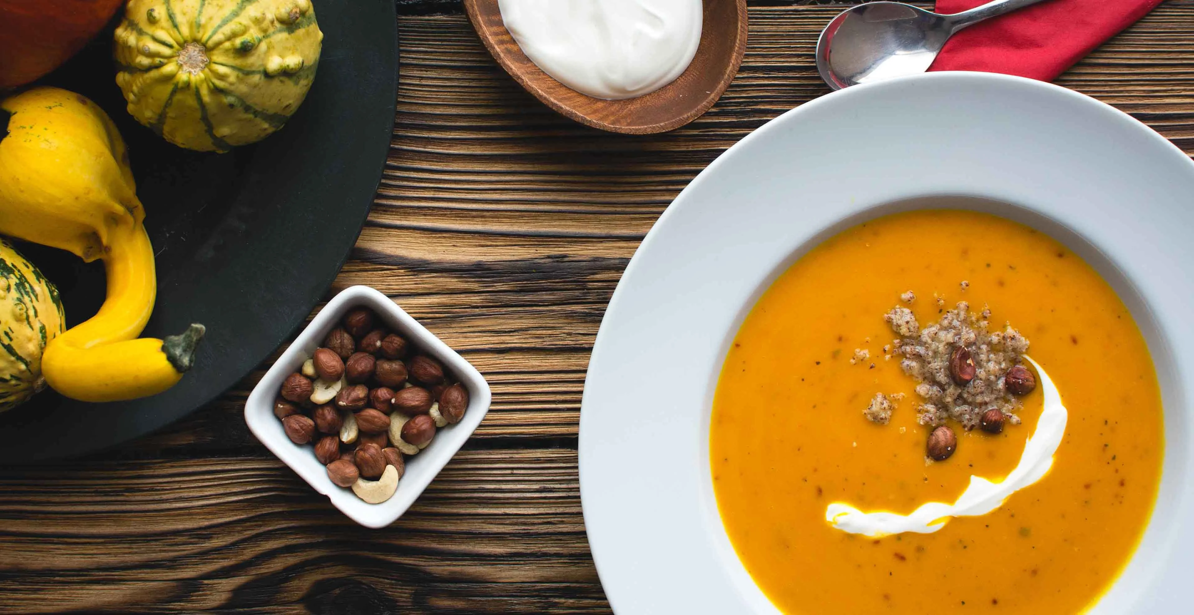 Marquardt Küchen: Kürbißuppe Mit Meerrettich