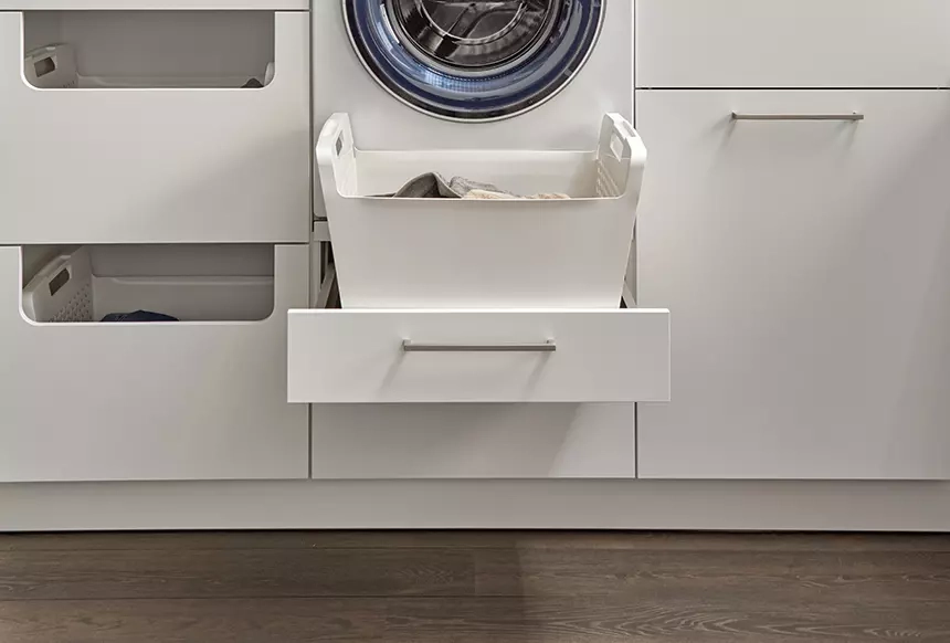 Unterbauschrank im Hauswirtschaftsraum