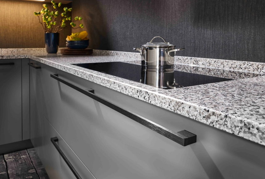 Kombination mit Stein-Arbeitsplatten