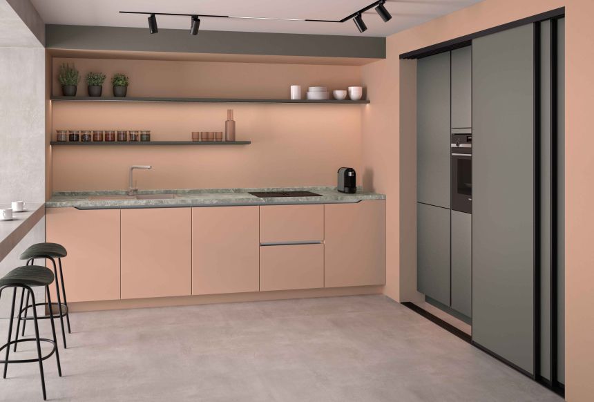 Küchentrend 2024 Koralle