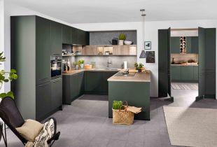 Kücheninspiration grün