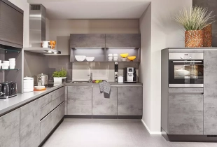 L-Küche in Betonoptik: Design & Moderne | Marquardt Küchen