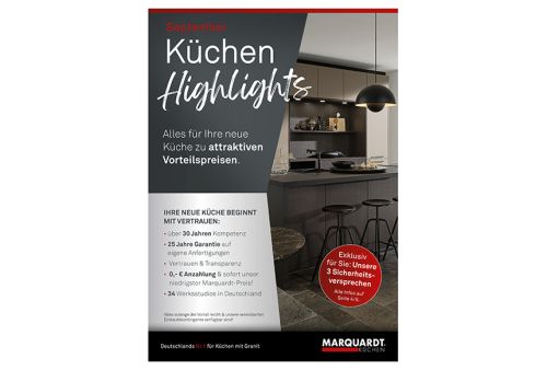 Aktionen von Marquardt Küchen