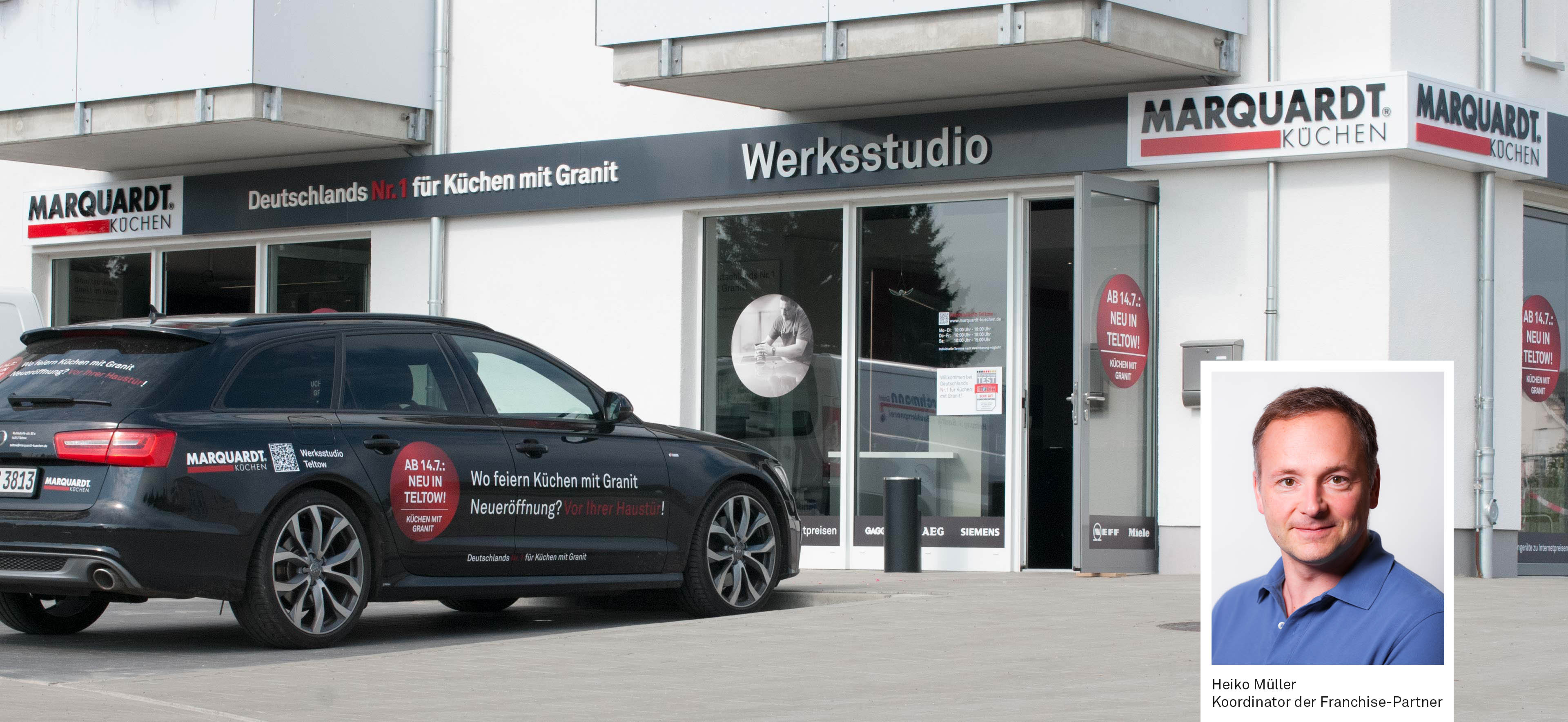 Slide: Preßemitteilung Franchise Slider